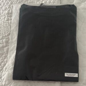 Black Crewneck Sweater - Women's Long Sleeve by